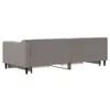 vidaXL Lit de jour extensible avec tiroirs Taupe 90x200 cm Voir les images du produit 9