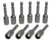 10 Magnet Bit Stecknuss 8mm Steckschlüssel Nuss magnetisch Produktbild-Vorschau 6