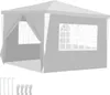 Clanmacy 3x3m Garten Pavillon mit Seitenteilen tragbares Produktbild-Vorschau 8