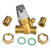 A pressure reducing valve and its accessories are arranged on a white background. Anteprima dell’immagine prodotto