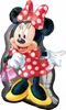 amscan® 2637401 Balon foliowy Minnie - 48 x 81 cm Podgląd zdjęcia produktu 1
