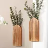 Boho-Wandvase aus Holz, Wandbehang, Pflanzgefäß im Produktbild-Vorschau 9
