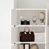 SCHRANK moderner kapazitätsgroßer, weiß, skandinavischer Produktbild-Vorschau 7