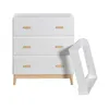 Fasciatoio Mobili Rebecca Betula 100x80x42 MDF Pino Bianco Anteprima dell’immagine prodotto 5