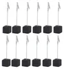 12PCS držák karet Cube Pine Dekorativní stolní číslo Náhled obrázku produktu 1
