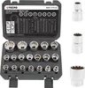 TECPO Universal Steckschlüssel Satz 19-tlg. Produktbild-Vorschau 1