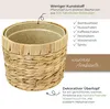 HMF 37280-19CM Innovativer Blumentopf geflochten aus Produktbild-Vorschau 3