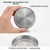 Mason Jar Deckel 70 mm, 6 Stück, Edelstahl, Silikondichtung, silber Productafbeelding-voorbeeld
