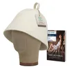 Sauna portatile Lowell in feltro, colore bianco, per uomo e Anteprima dell’immagine prodotto 1