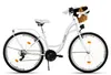 MILORD Damenfahrrad Citybike Komfort Mit Weidenkorb Produktbild-Vorschau 2