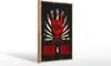 Holzschild Retro 20x30cm Rock & Roll Musik Produktbild-Vorschau 2