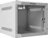 Lanberg Rack Wandschrank 10" 4U/280X310 Glastür grau Produktbild-Vorschau 4