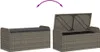 A storage bench shown in two states: closed and open. Anteprima dell’immagine prodotto