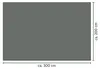Sonnensegel Rechteck anthrazit 200x 300 cm Produktbild-Vorschau 1