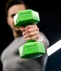 Gymtek® Ensemble d'haltères courts - 2x 4kg haltères - Voir les images du produit 6