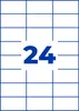 Avery 3474-10, Biela, Obdĺžnik, Permanentný, A4, Papája, Náhľad obrázku produktu 12