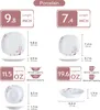 VEWEET Service combiné en porcelaine 'Annie', 48 pièces Voir les images du produit 2
