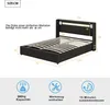 okwish LED Polsterbett 160x200 Bett mit Bluetooth-Player Produktbild-Vorschau 7