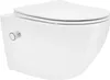 LuxeBath Spülrandloses Wand Hänge WC lang 54cm, Weiß, aus Produktbild-Vorschau 1