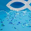 Oblique Unique Fisch Girlande Banner aus Filz Kommunion Produktbild-Vorschau 2