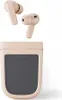 A pair of pink wireless earbuds and their charging case are shown against a white background. Anteprima dell’immagine prodotto