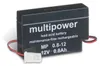 Powery Bleiakku (multipower) Vision CP1208 Produktbild-Vorschau 1