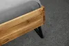 Bett Rolo 2 Sonderlänge 100x190 Wildeiche massiv Produktbild-Vorschau 6