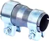 HJS 83 11 5030 Auspuffschelle Doppelschelle Ø50mm Ø42mm Produktbild-Vorschau 1