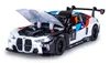 JAMARA BMW M4 GT3 Diecast 1:32 blanc, piles bouton incluses Voir les images du produit 3