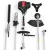 Multiple attachments for a multitool are displayed on a white background. Produktbild-Vorschau