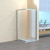 Duschkabine 85x85x185 cm Schiebetür, Duschabtrennung Produktbild-Vorschau 2