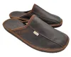 Bosaco Herren Hausschuhe Leder, Braun, Größe 43 – Bequeme Produktbild-Vorschau 3