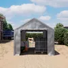TOOLPORT Lagerzelt 3x4 m Zelthalle Unterstand Zeltgarage PE Produktbild-Vorschau 5