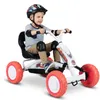 Go-kart per bambini COSTWAY, auto a pedali con sedile Anteprima dell’immagine prodotto 1