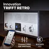 Blaupunkt Nostalgieradio Milano in Schwarz, Bluetooth, CD, Produktbild-Vorschau 6