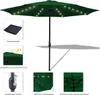 TolleTour slunečník s křížovým stojanem 350 cm s LED Náhled obrázku produktu 5