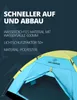 KIRKJUBØUR® "Vindr" 1 Person-Camping-Zelt, wasserdicht, Produktbild-Vorschau 3