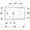 Geberit 500501011 Xeno2 Wandbidet Produktbild-Vorschau 2