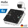 ECENCE Schwingungsdämpfer-Pads als Waschmaschinen Unterlage Produktbild-Vorschau 3