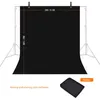 Fotohintergrund Schwarz 2x3m, Foto Hintergrund Kulisse Produktbild-Vorschau 2