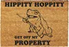 Giftstory Fußmatte Kokos Hippity Hoppity -Geschenk Produktbild-Vorschau 1