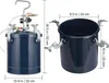 SucceBuy zbiornik ciśnieniowy na farbę, 10 l/2,5 galona, z Podgląd zdjęcia produktu 8