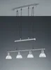 LED-Pendelleuchte - Nickel matt - Weiß - Glas - Metall - Produktbild-Vorschau 8