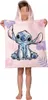 Jerry Fabrics Dětské pončo 50x115 Lilo and Stitch růžová Náhled obrázku produktu 4