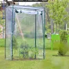 Relaxdays Tomatengewächshaus, Stahl & PVC-Folie, HBT: 150 x Produktbild-Vorschau 2