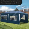 TolleTour Pavillon 3x6m bleu avec parois latérales Tente de Voir les images du produit 3