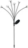 Solar Stabbeleuchtung Outdoor 70cm 6 Blumen LEDs Kunststoff Solarleuchte Produktbild-Vorschau