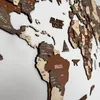 Holz-Weltkarte Wandkunst – 3D Holz Pinnwandkarte, Produktbild-Vorschau 5