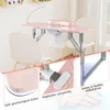COSTWAY Table de manucure pliable, table à ongles avec Voir les images du produit 9