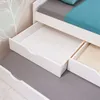 Bett mit Stauraum JESSY aus massiver Kiefer weiß, schönes Produktbild-Vorschau 4